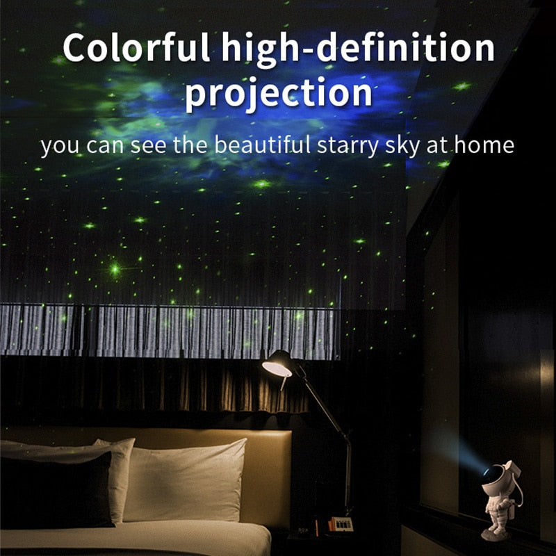 Galaxy Star Projector – Turn Your Room into a Starry Night Sky