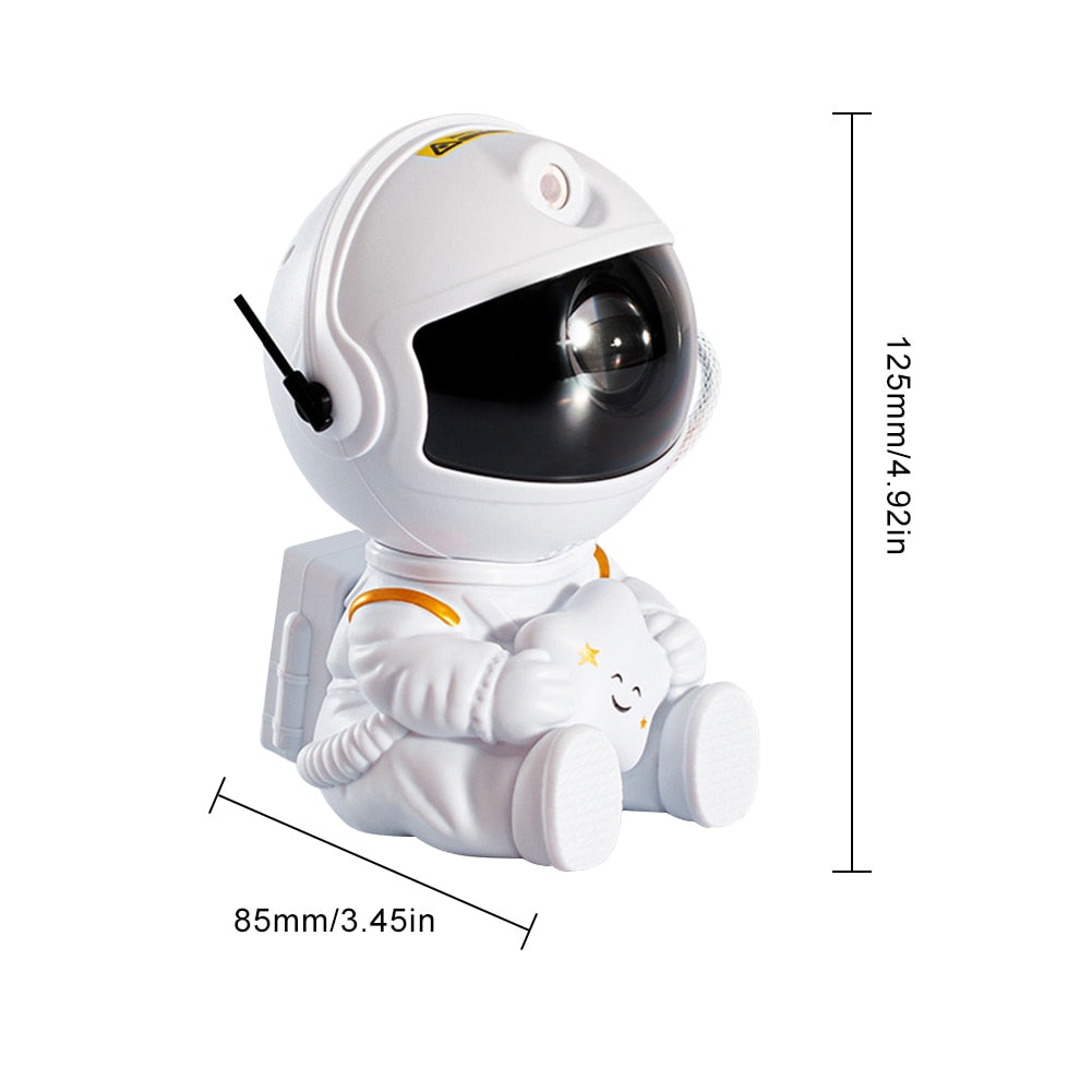 Astronaut Galaxy Projector Light – Space Ambiance for Any Room