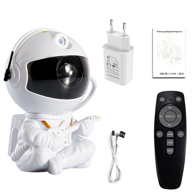 Astronaut Galaxy Projector Light – Space Ambiance for Any Room
