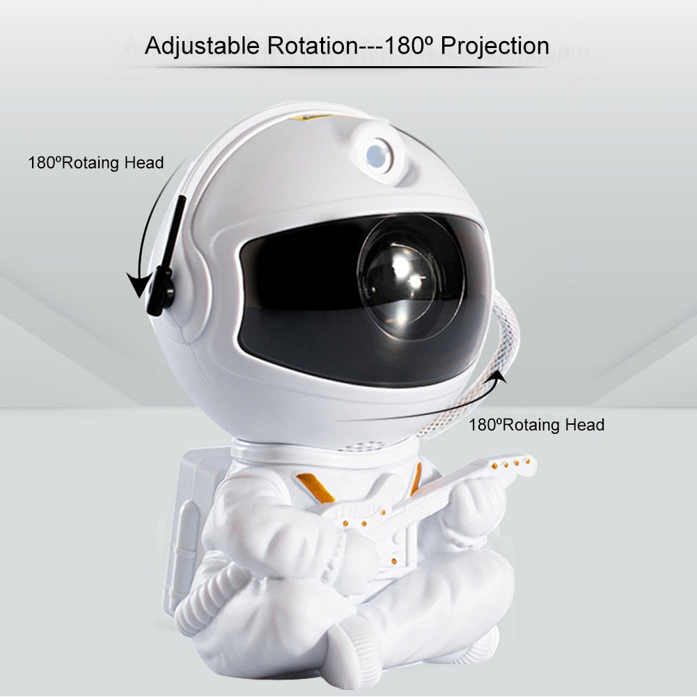 Astronaut Galaxy Projector Light – Space Ambiance for Any Room