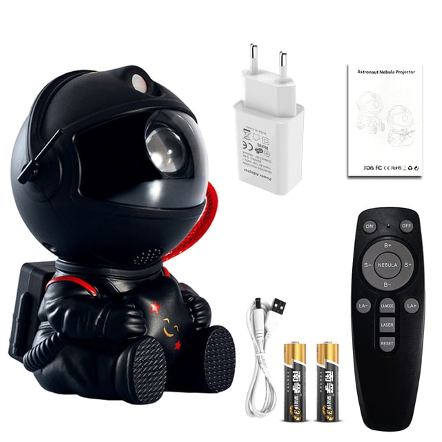 Astronaut Galaxy Projector Light – Space Ambiance for Any Room